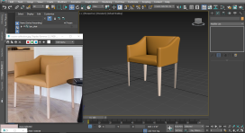 3Ds Max Chair